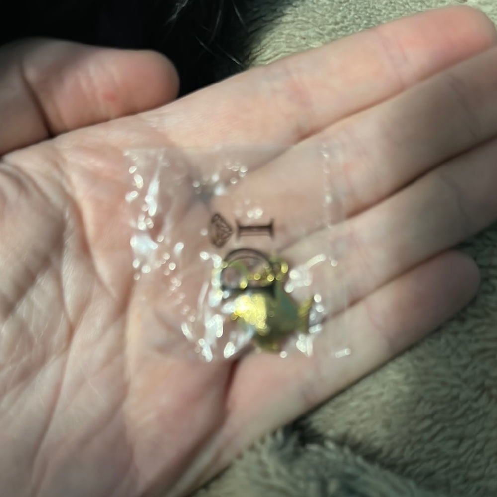 Gold fish charm